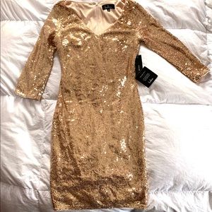 Lulu’s sequin dress, Size Small. Brand New.